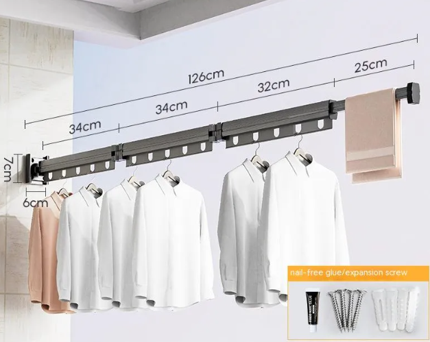 Compact Folding Hanger