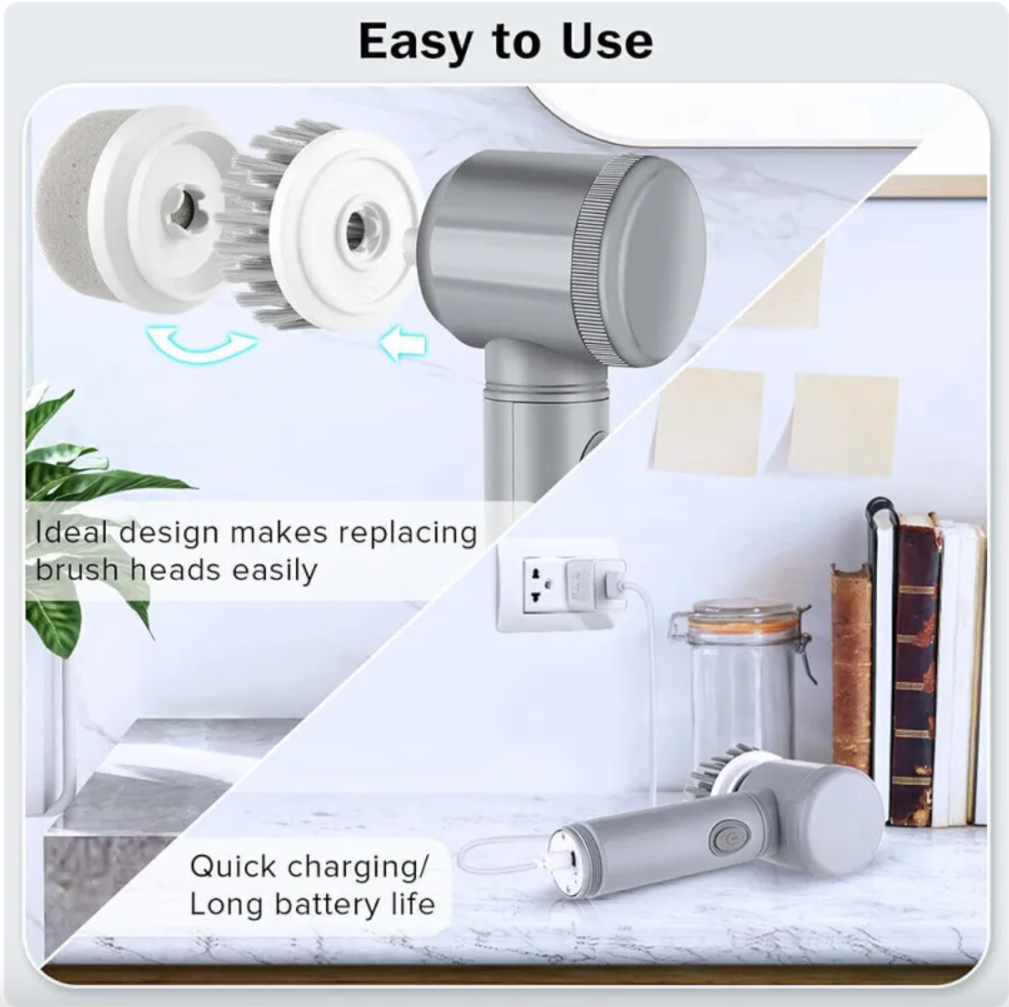 PowerSpin Cordless Scrubber