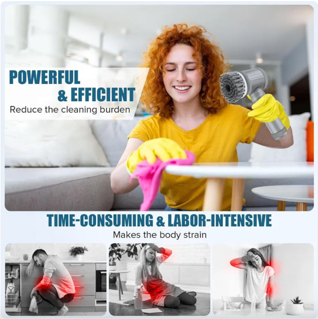 PowerSpin Cordless Scrubber