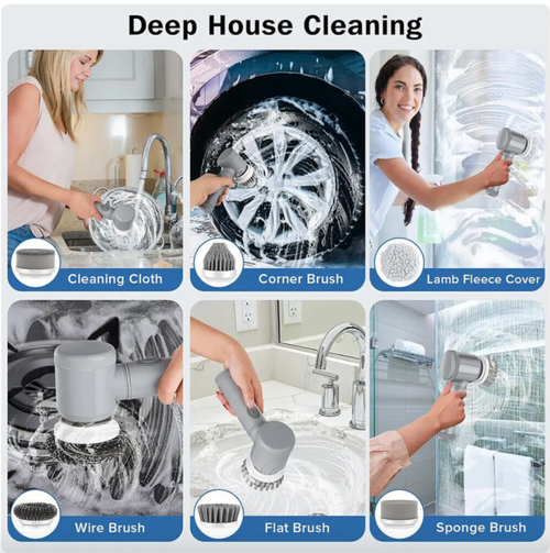 PowerSpin Cordless Scrubber